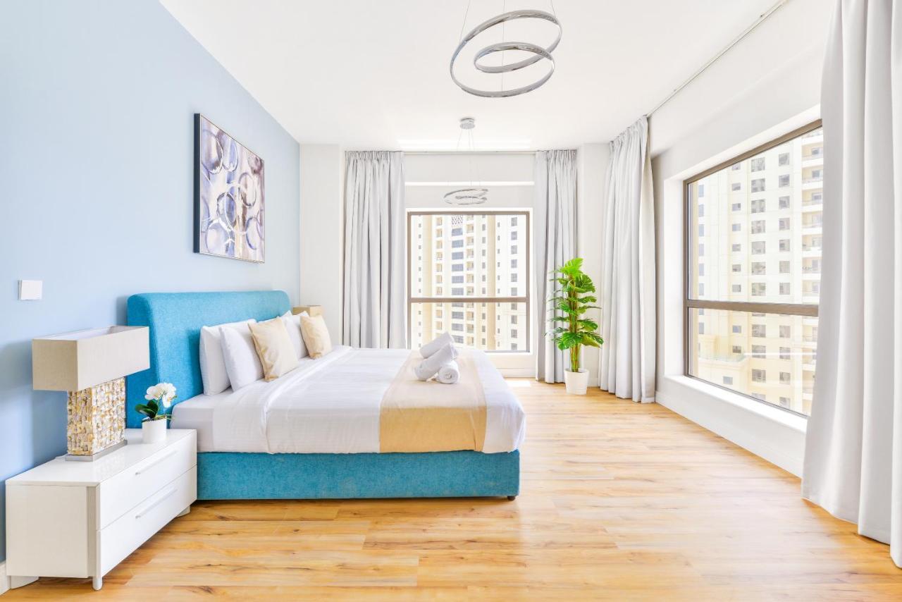 Luxury Jbr - 2Br - 5* Beach Resorts Access! 迪拜 外观 照片