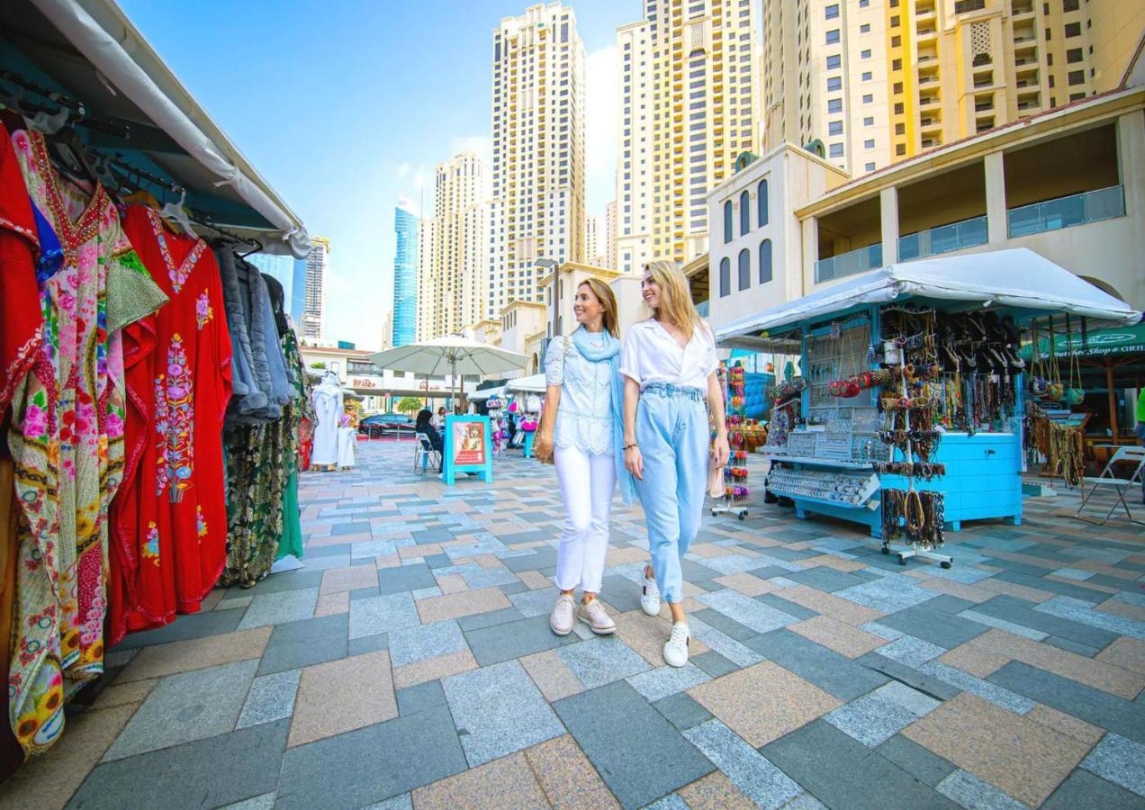 Luxury Jbr - 2Br - 5* Beach Resorts Access! 迪拜 外观 照片